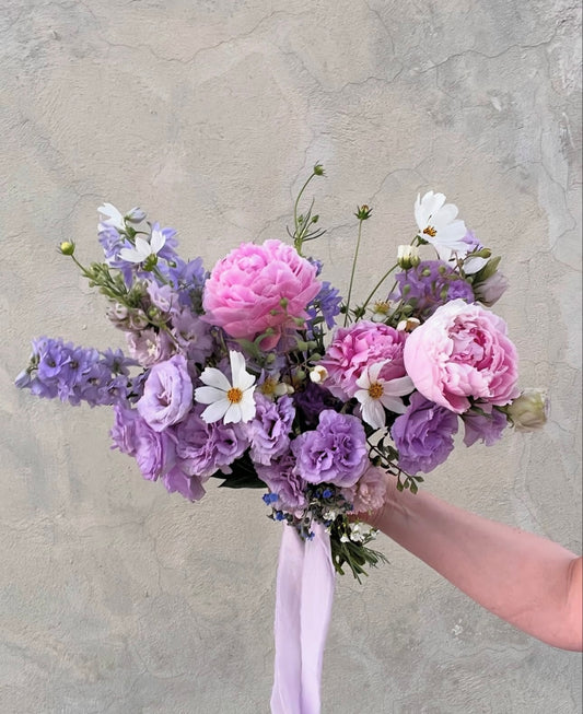 Listón de Seda Terciopelo en color Lily Blossom de Silk & Pepper