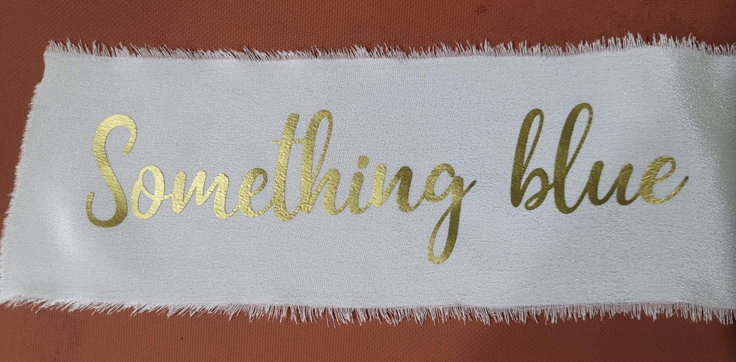 Personalización de listones de seda