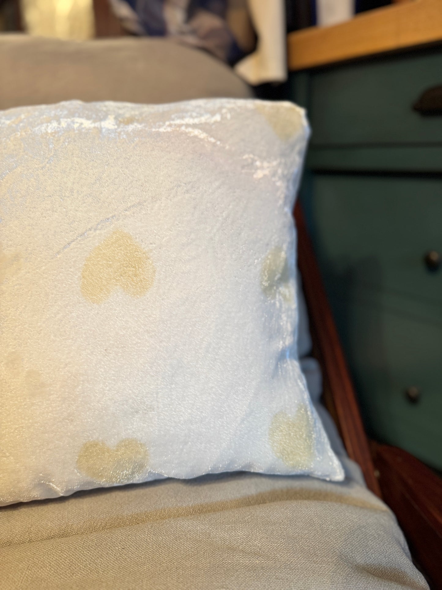 Cojines de Seda Terciopelo teñidos y estampados con Flores 🌺 🌸🌷💐🌼 Silk & Pepper