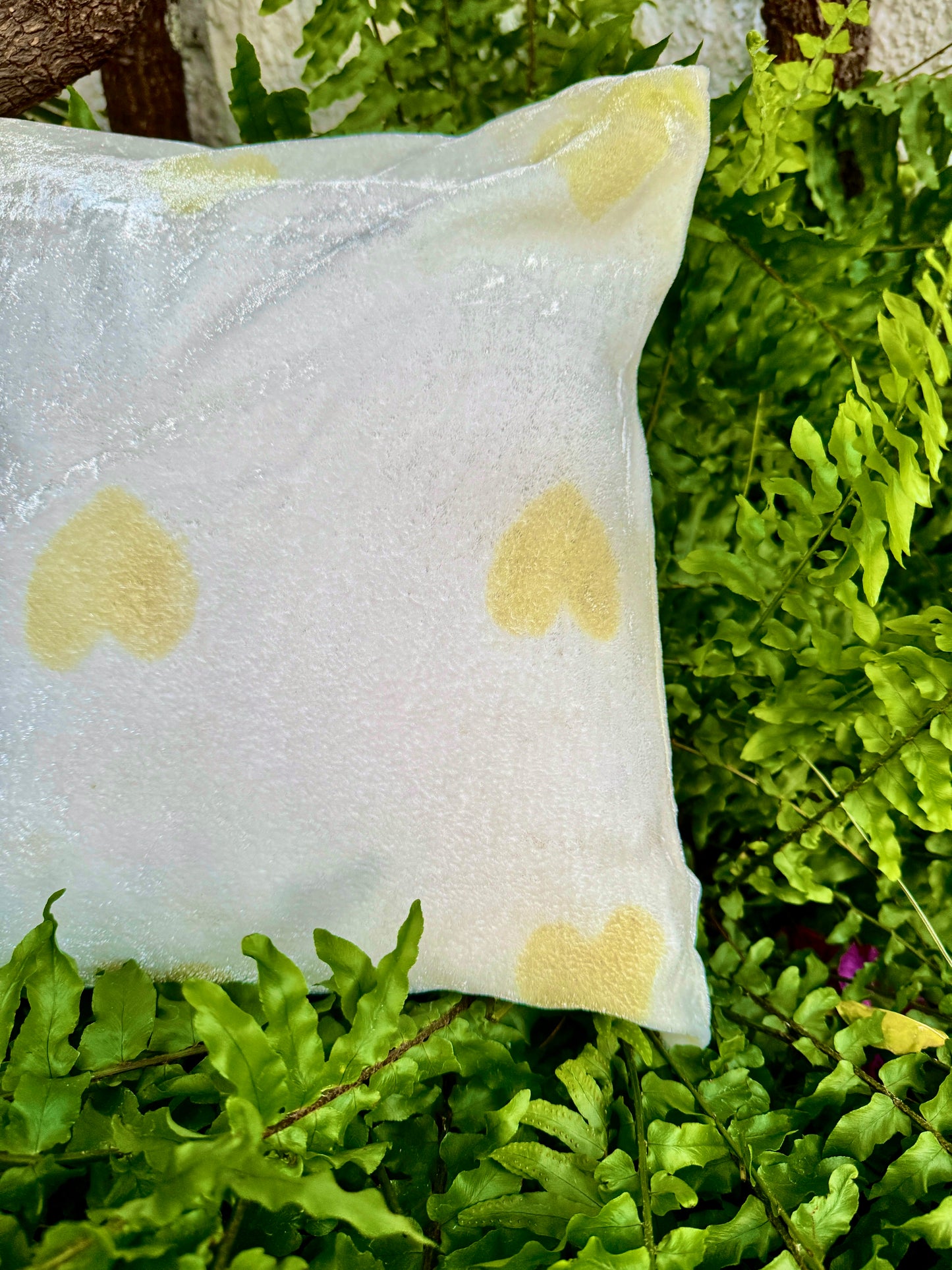 Cojines de Seda Terciopelo teñidos y estampados con Flores 🌺 🌸🌷💐🌼 Silk & Pepper