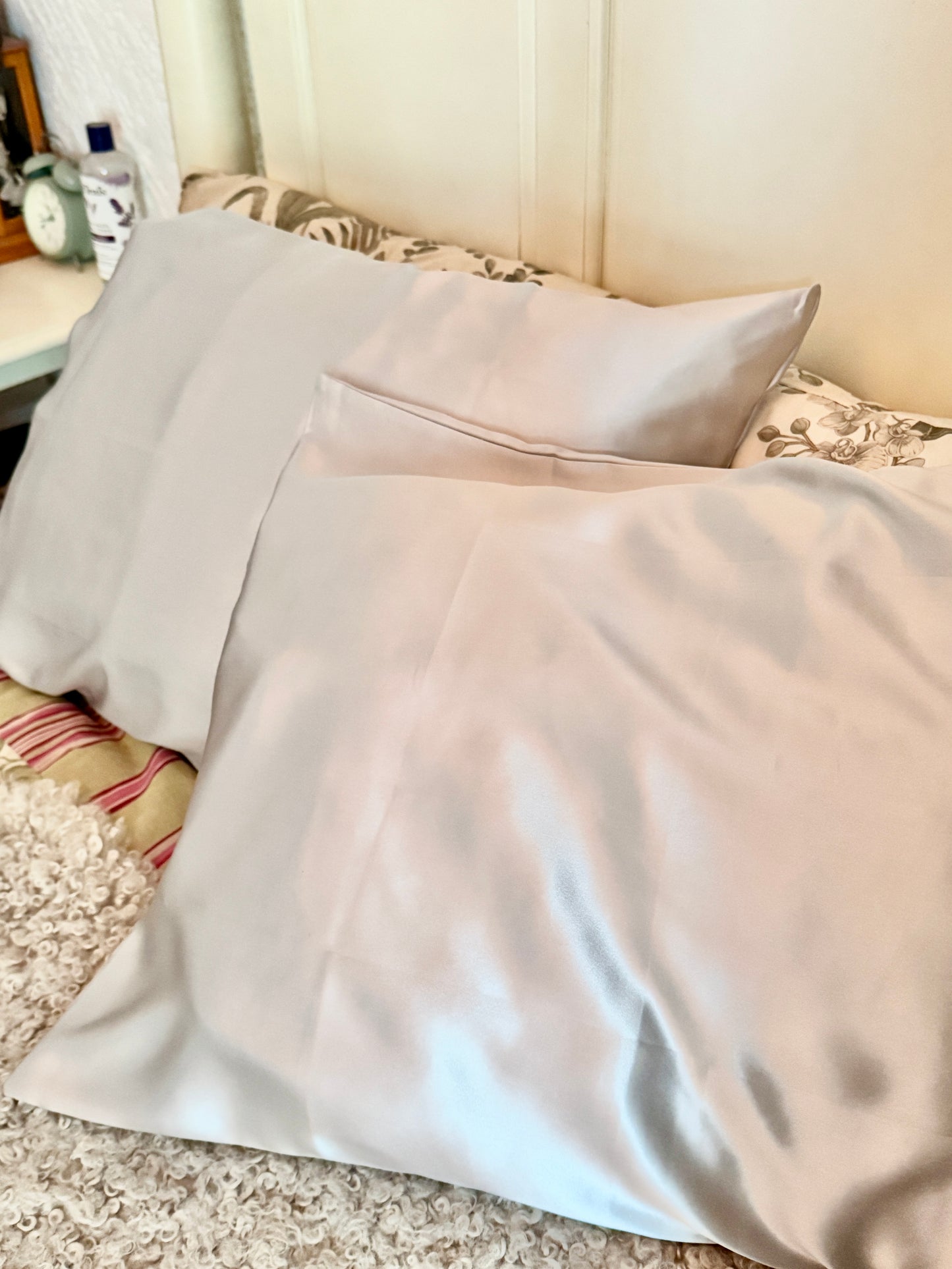 2 Fundas de Almohada de 100% Seda - Silk & Pepper