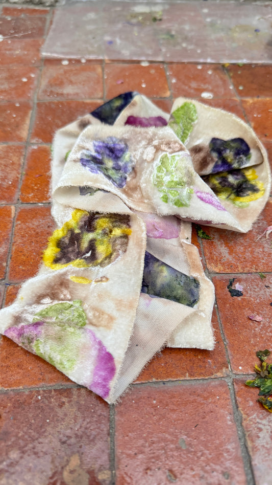 Listón de Seda Botanical Print No. 6 Silk & Pepper