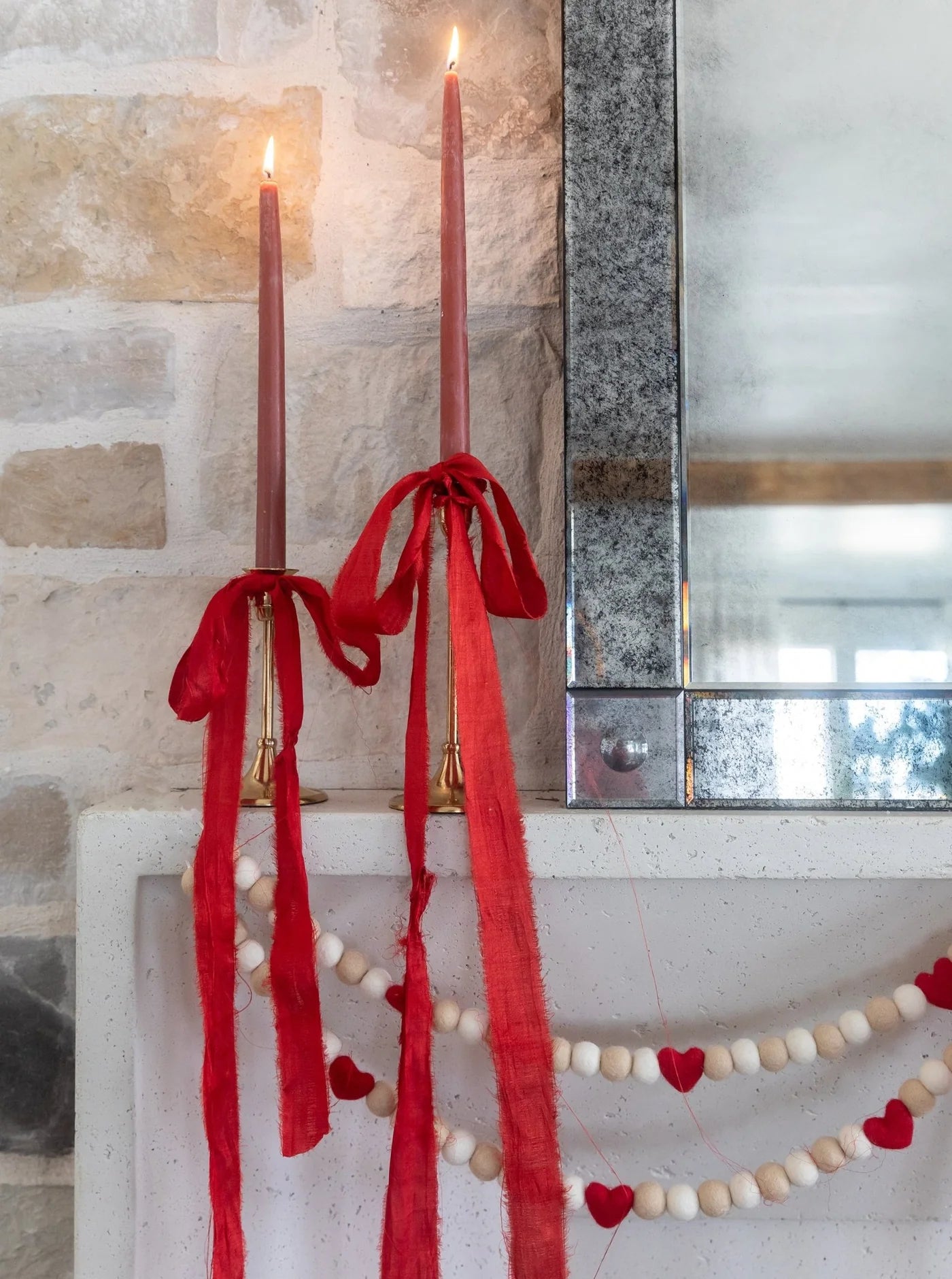 Edición Limitada - Listón de Seda Charmeuse en Santa 🎅🏻 Red de Silk & Pepper