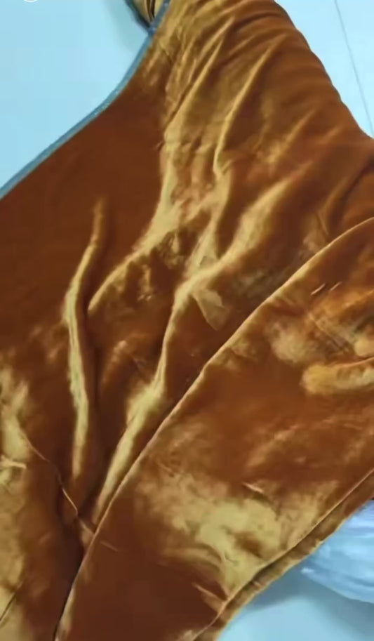 Listón de Seda Terciopelo en Caramel de Silk & Pepper